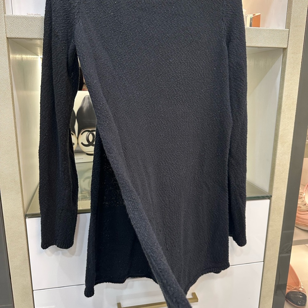 Free People Black Textured Tunic Size XL - Picture 2 of 4